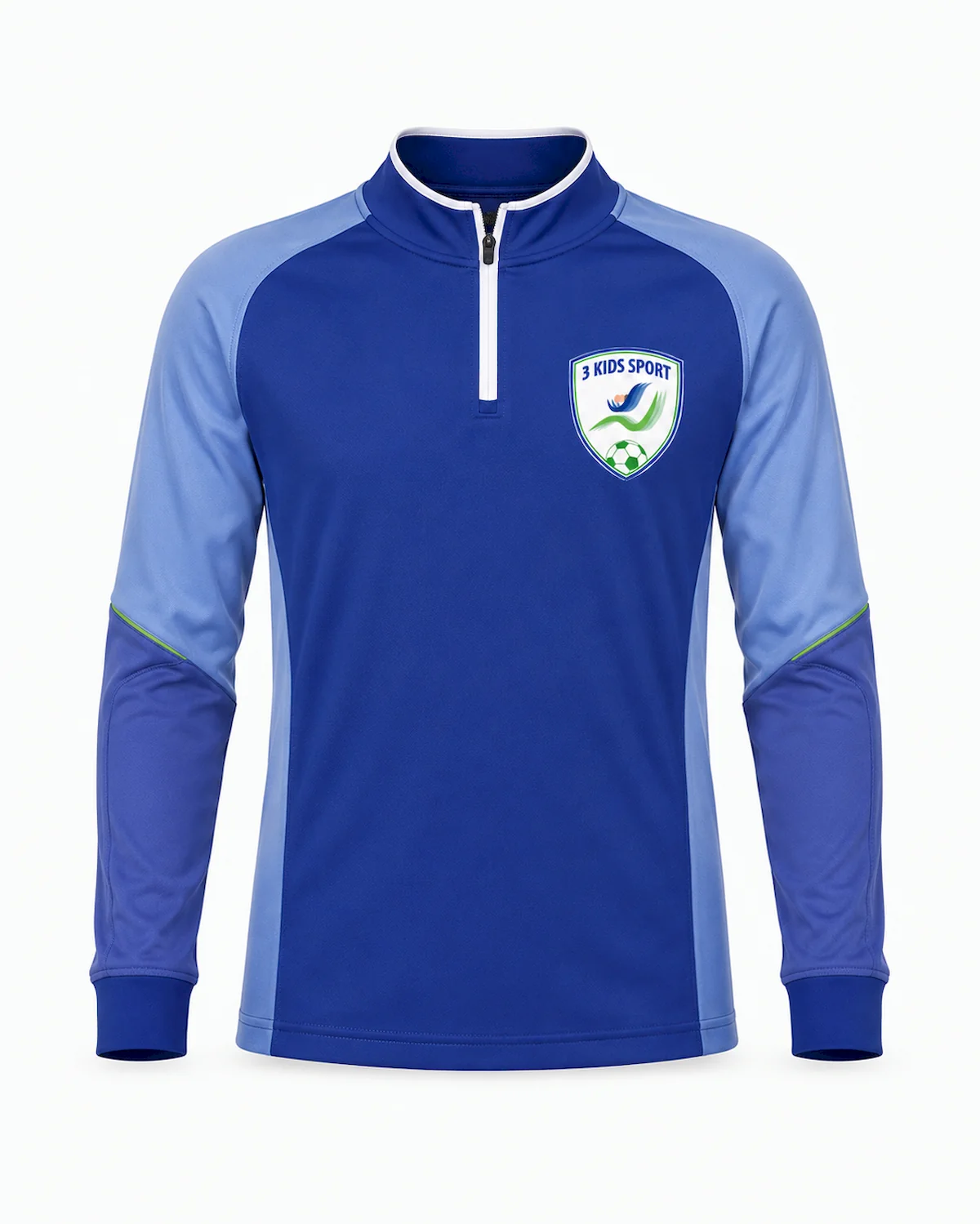 bluza-antrenament-copii-3-kids-sport-pro-training-zip-albastru Bluză Antrenament Copii 3 Kids Sport Pro Training Zip Albastru