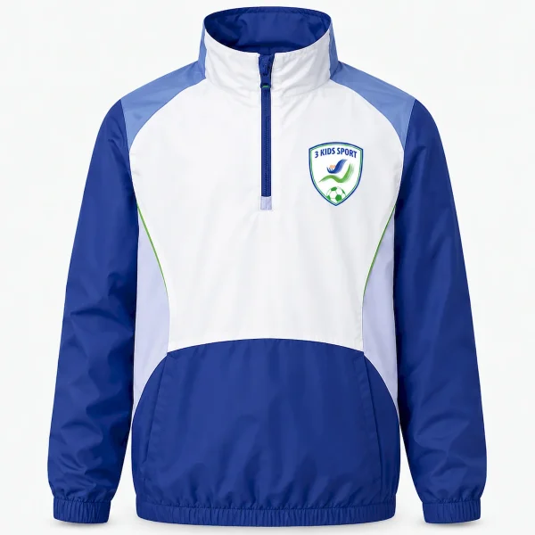 Foiță de ploaie copii 3 Kids Sport Regal Blue cu fermoar scurt