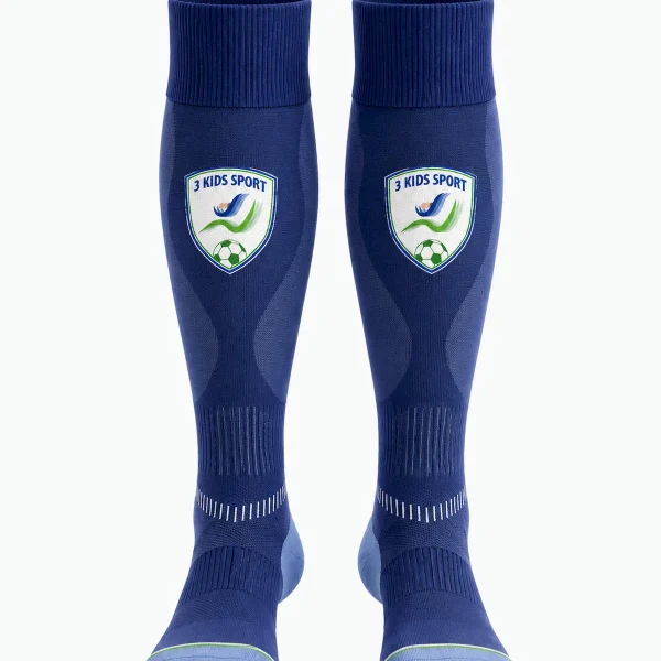 Jambiere fotbal copii 3 Kids Sport Dynamic Regal Blue