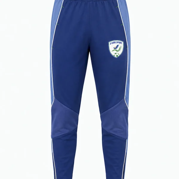Pantaloni de Antrenament Fotbal Copii 3 Kids Sport – Regal Blue Performance
