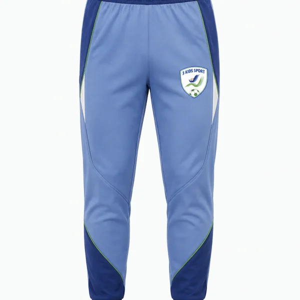 Pantaloni de Antrenament Fotbal Copii 3 Kids Sport – Skyline Blue Dynamic