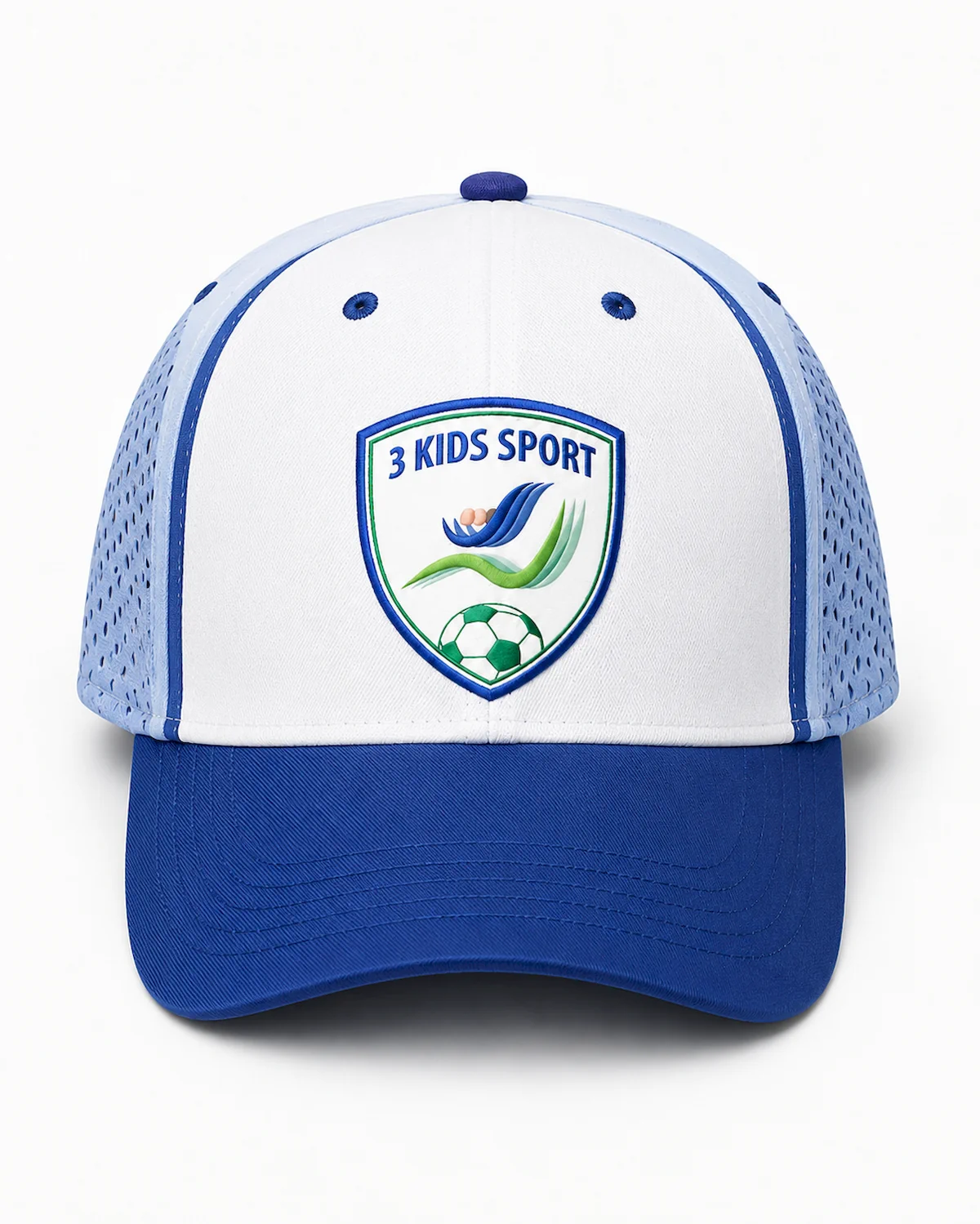 sapca-copii-3-kids-sport-performance-alb-albastru Șapcă copii 3 Kids Sport Performance Alb-Albastru