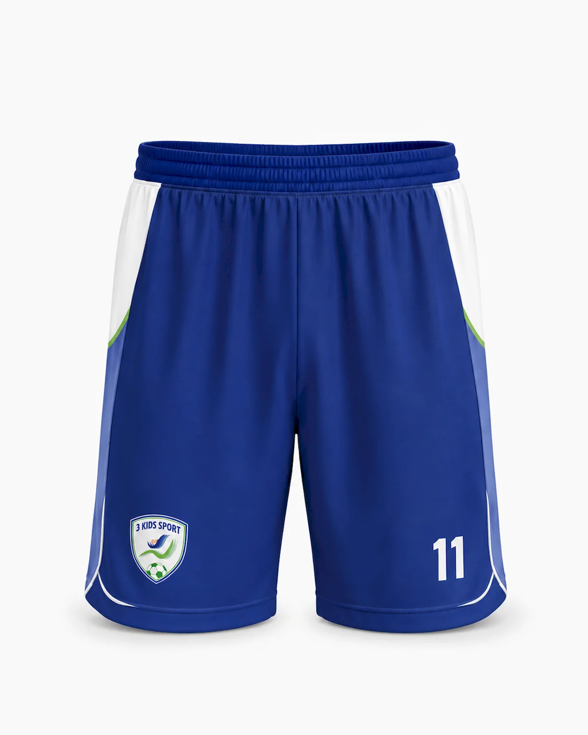 sort-joc-copii-3-kids-sport-albastru-regal-panouri-albe-nr-11 Șort de Joc Copii 3 Kids Sport Albastru Regal cu Panouri Albe – Nr. 11
