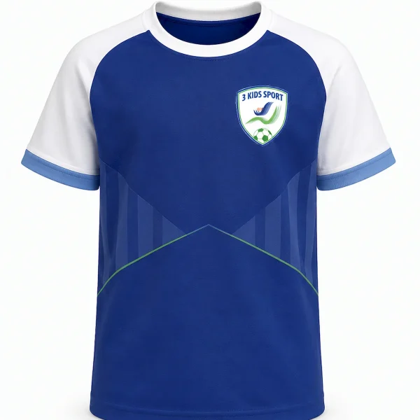 Tricou Suporter Copii 3 Kids Sport Academy Blue